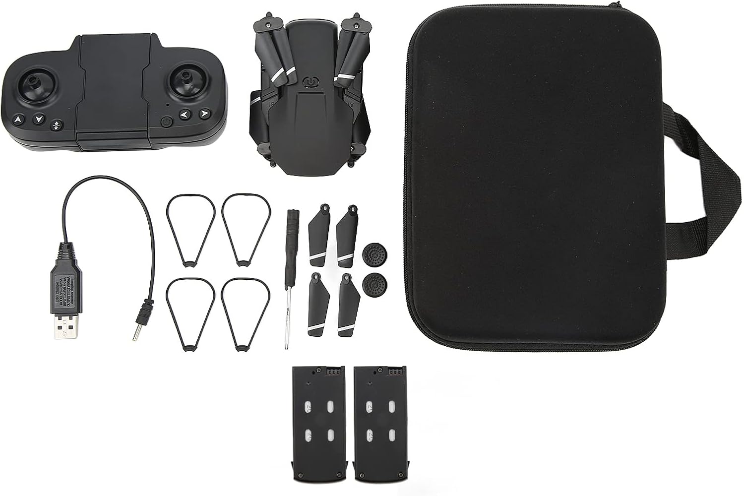 Mini dron con detección de gravedad con doble cámara plegable inteligente para mantener la altitud al aire libre Blade Quadcopter (batería triple)