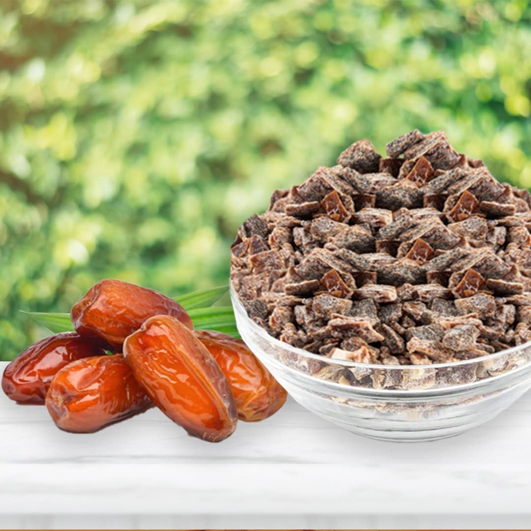 Presto Sales Dátiles picados 32 oz.  Carne gruesa y carnosa, 38 pulgadas en cubitos  Llamado “el rey de las fechas”, dulce y nutritivo bocadillo de
