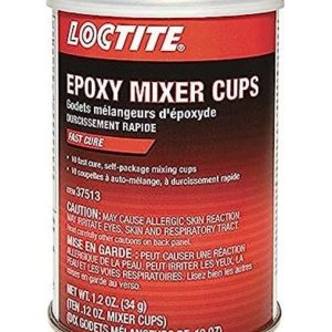 Loctite 494151 Taza mezcladora epoxi de curado rápido, taza mezcladora de 0.14 oz Loctite 494151 Taza mezcladora epoxi de curado rápido, taza mezcladora de 0.14 oz