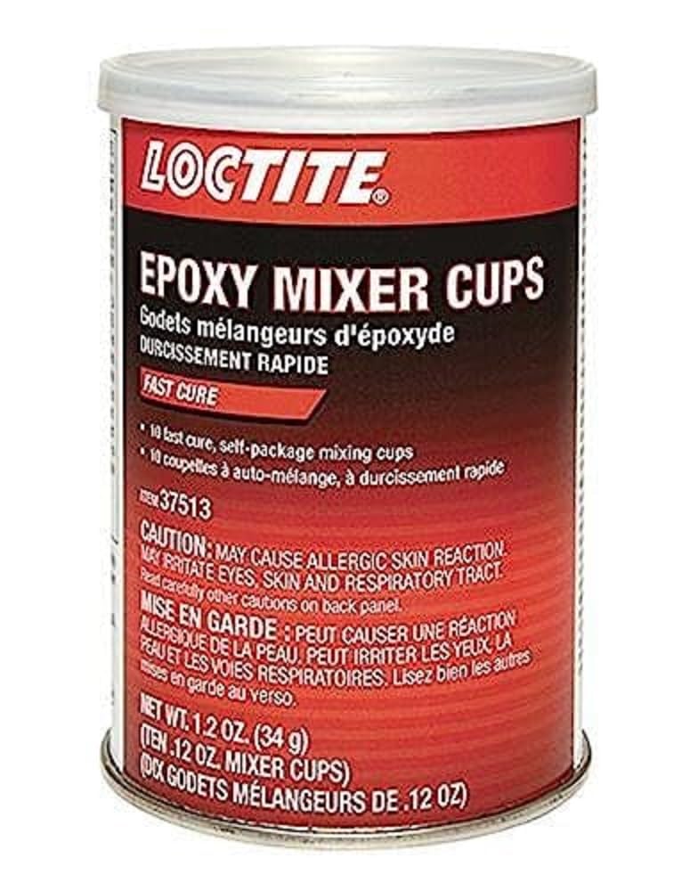 Loctite 494151 Taza mezcladora epoxi de curado rápido, taza mezcladora de 0.14 oz