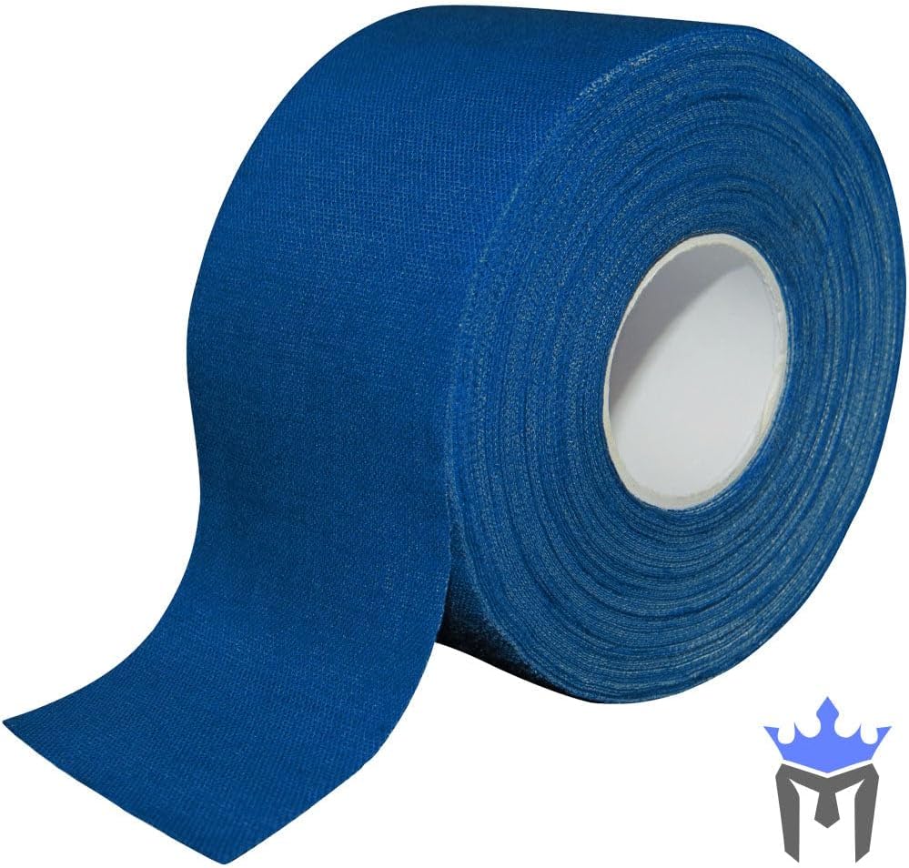 Meister Cinta de entrenamiento atlético prémium de 15 yardas x 1.5 pulgadas para deportes y médicos (50% más larga), color azul, 1 rollo