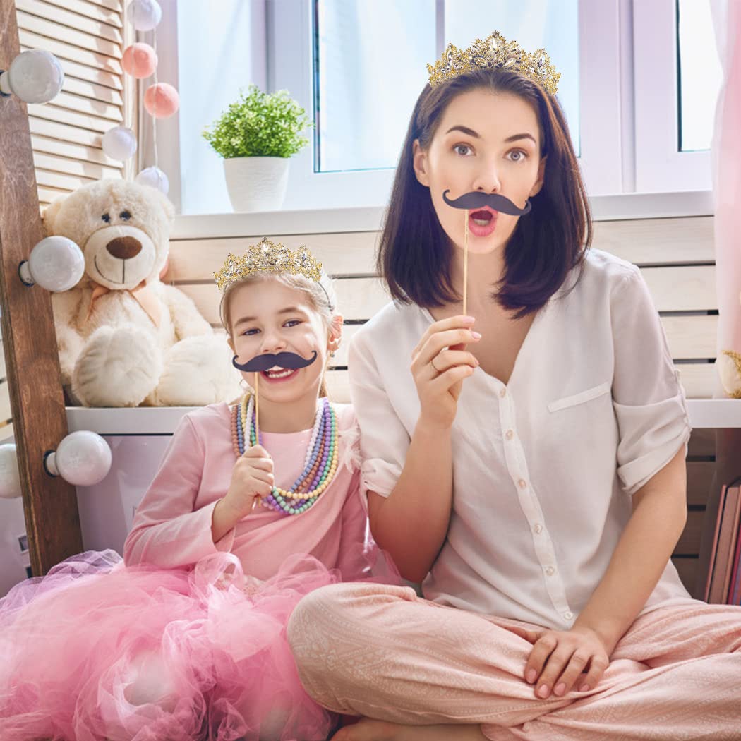 AOPRIE Apollo – Tiaras y coronas de piedra mágica para mujer, accesorios para el cabello de cristal para bodas, bailes, fiestas de cumpleaños,