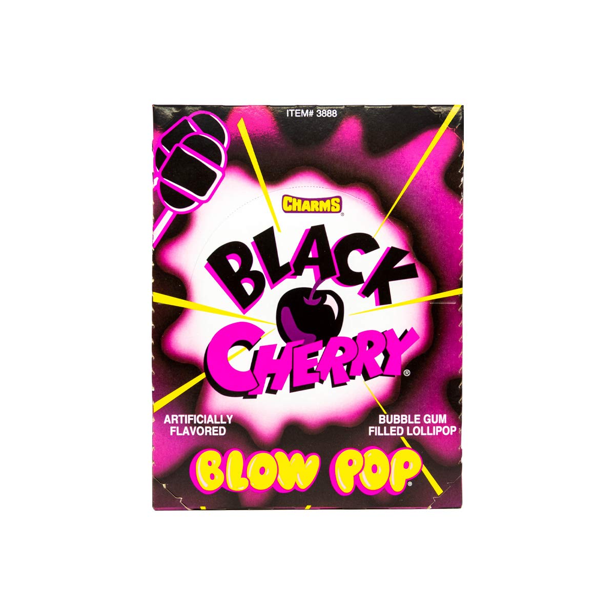 Charms Paletas Blow Pops, caja de 48 unidades