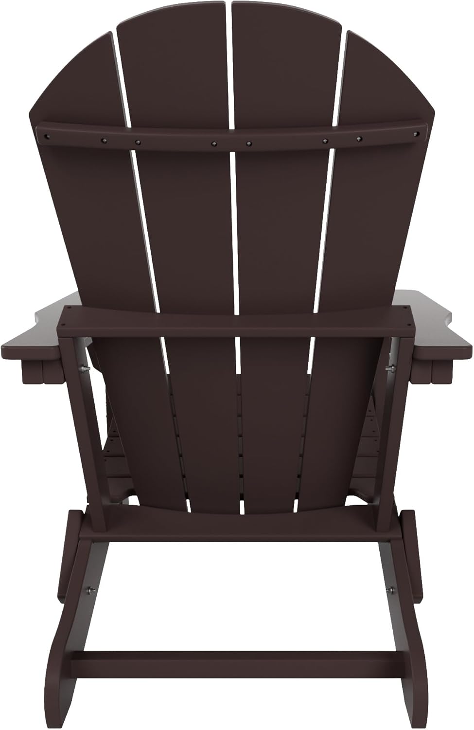 WO Home Furniture – Tumbona plegable para exteriores para hogueras, playa, balcón, patio trasero, césped, patio, piscina, terraza, jardín (marrón