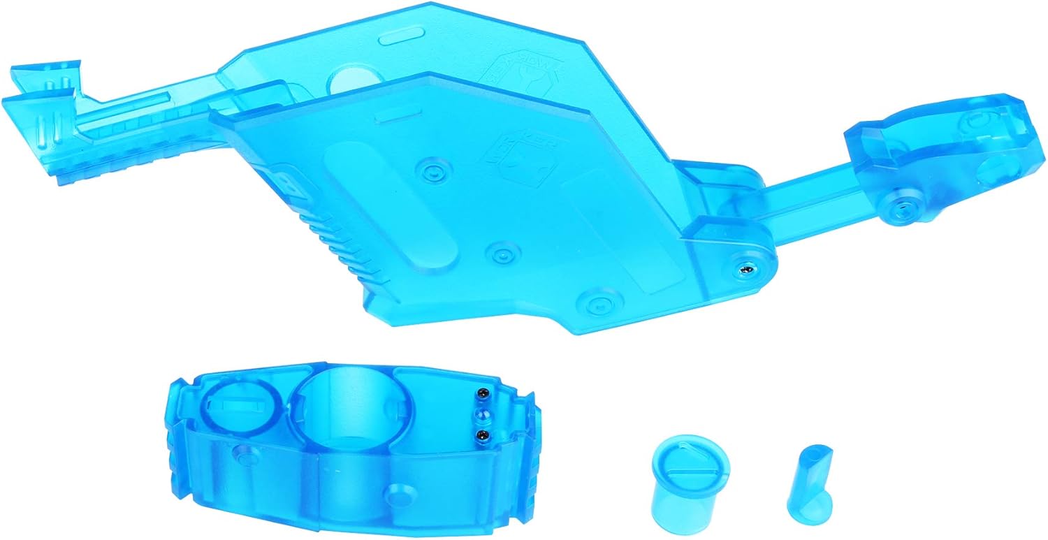 WORKER Modblasters – Kits de pez espada para Nerf Stryfe Modificar Toy Color Azul Transparente
