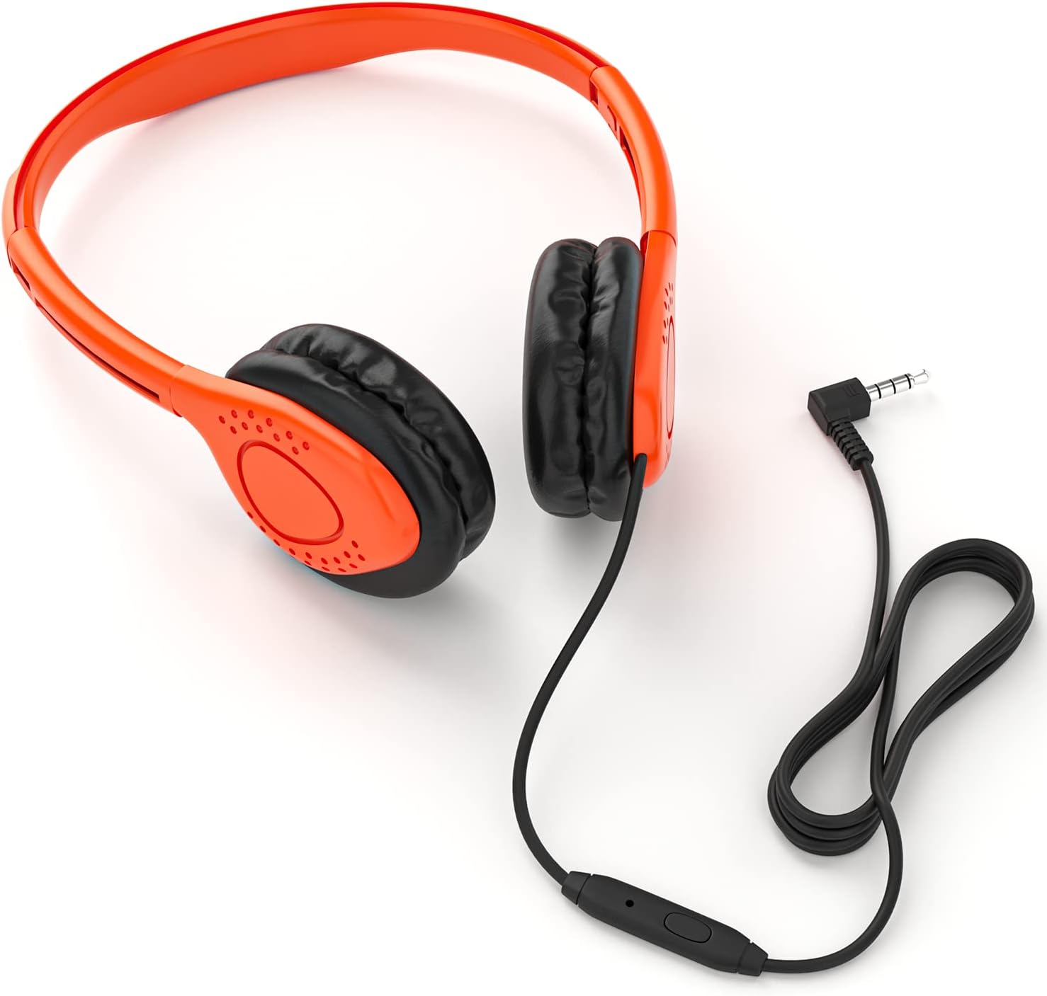 Maeline Auriculares a granel con micrófono, auriculares estéreo con micrófono y cojines de piel sintética para niños aprendizaje en línea, aula,