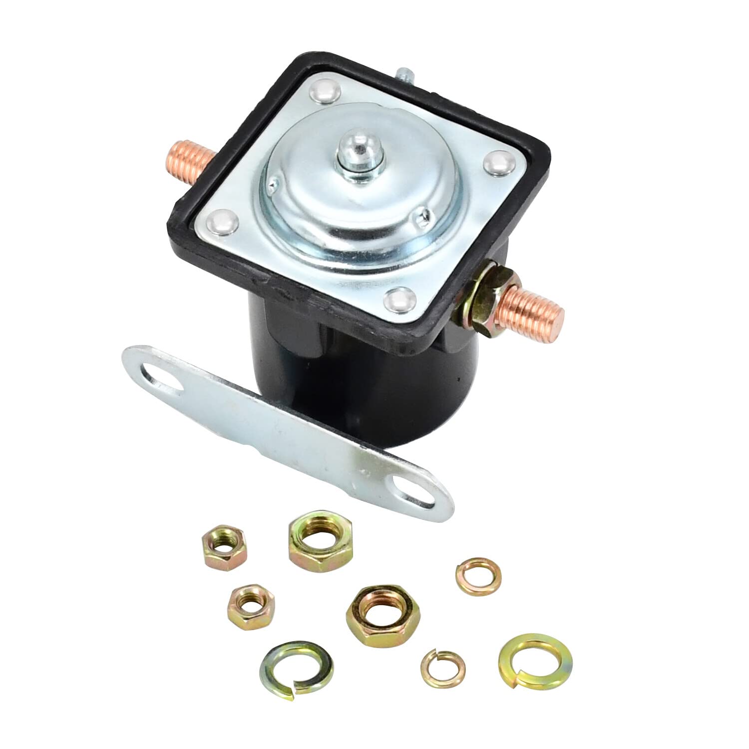 NCA11450A Relé solenoide de arranque 6V 3 postes compatible con Ford NAA Jubilee 1953-57 Tractor 600 700 800 900