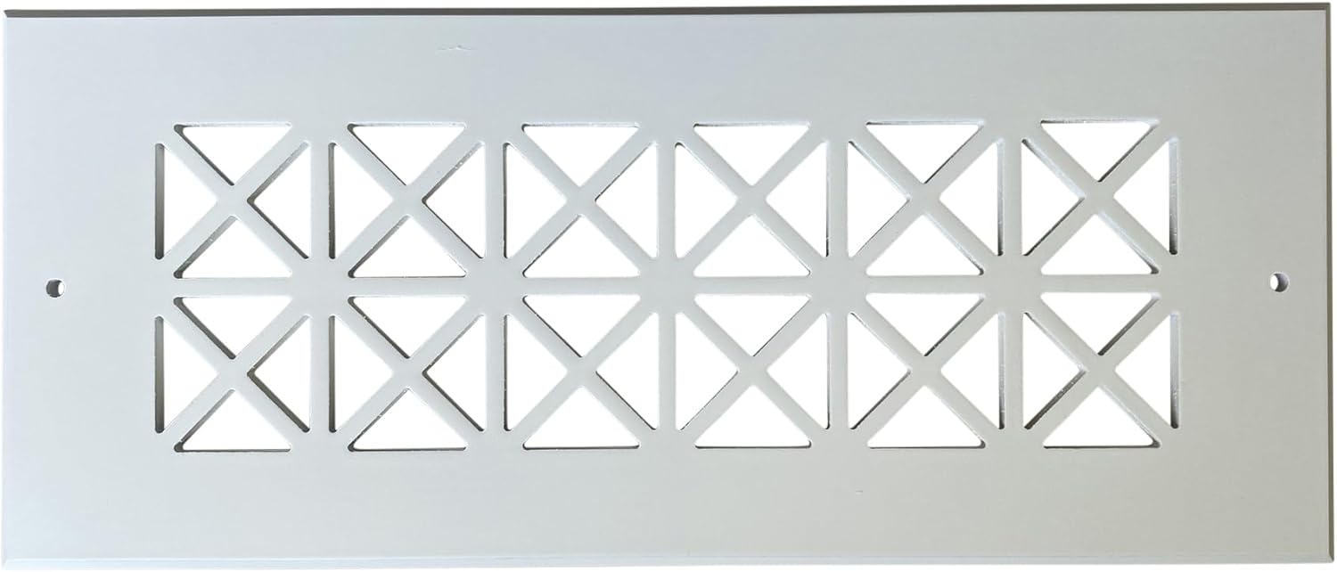 Christopher Scott Design – Cubierta de ventilación blanca, cubierta de ventilación de techo, cubierta de ventilación decorativa, ventilación de aire