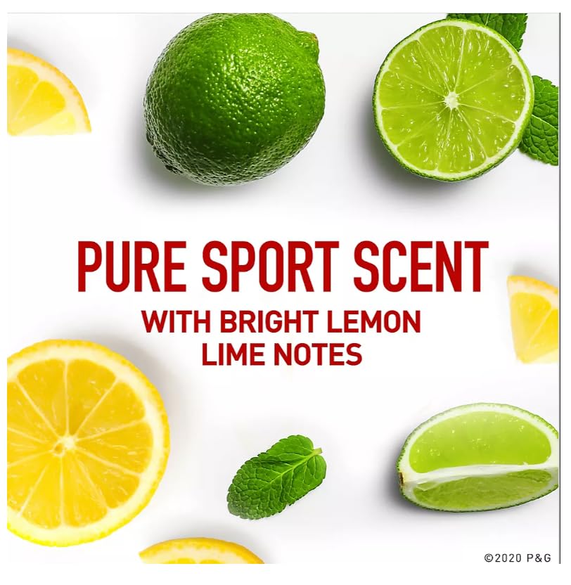 Old Spice Pure Sport – Desodorante corporal en barra de 12 onzas