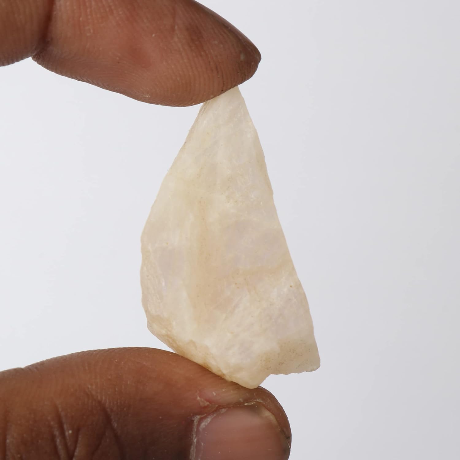 GEMHUB CT áspero crudo suelto 77,75 de la piedra preciosa de la piedra lunar para los usos múltiples, Gema, piedra lunar de Sri Lanka