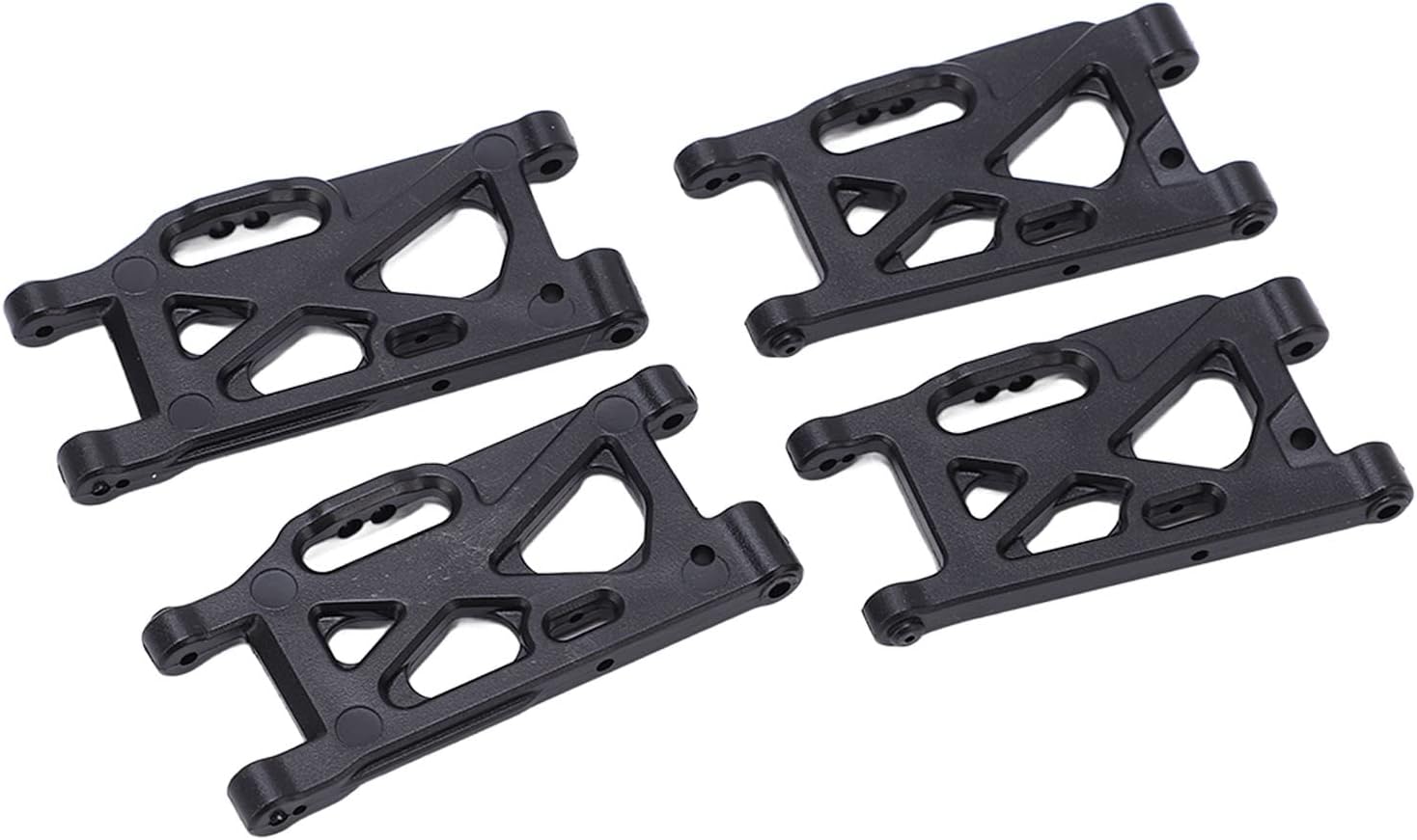 VGEBY Brazo de suspensión RC, 4 unids RC brazo oscilante trasero delantero para WLtoys 144001 144002 124019 124018 124017 144010 modelo accesorios