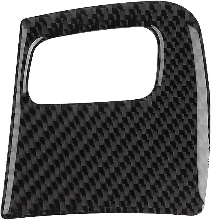 Marco de agujero de llave de fibra de carbono para el interior del automóvil, accesorio de repuesto para A4B8A58TS5 08-15