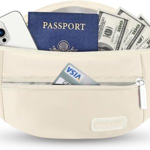 MAXTOP – Cangurera cruzada y grande con 4 bolsillos con cremallera, para deportes, festivales, entrenamientos, viajes, salir a correr y uso casual, MAXTOP – Cangurera cruzada y grande con 4 bolsillos con cremallera, para deportes, festivales, entrenamientos, viajes, salir a correr y uso casual,