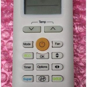 Generic Mando a distancia de aire acondicionado de repuesto para Midea RG70ABGEF Generic Mando a distancia de aire acondicionado de repuesto para Midea RG70ABGEF