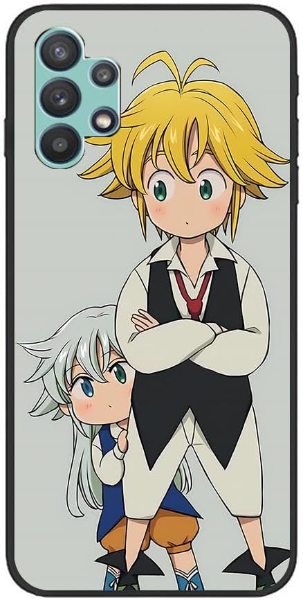 Funda para Samsung Galaxy A32 5G Meliodas Elizabeth Liones Anime Japón Role09