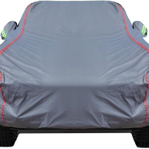 QUYDDC Nuevo material transpirable, cubierta impermeable para automóvil, cerraduras y puertas con cremallera, protector solar, impermeable, QUYDDC Nuevo material transpirable, cubierta impermeable para automóvil, cerraduras y puertas con cremallera, protector solar, impermeable,