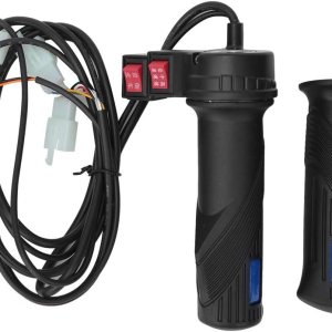 Empuñadura de acelerador de bicicleta eléctrica con control de 3 velocidades, agarre de acelerador universal para bicicleta eléctrica Empuñadura de acelerador de bicicleta eléctrica con control de 3 velocidades, agarre de acelerador universal para bicicleta eléctrica