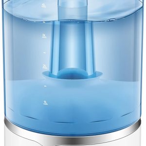 Pelonis Humidificadores de niebla cálida y fría para dormitorio, habitación grande, hogar y bebé, humidificador ultrasónico de niebla fría y cálida Pelonis Humidificadores de niebla cálida y fría para dormitorio, habitación grande, hogar y bebé, humidificador ultrasónico de niebla fría y cálida