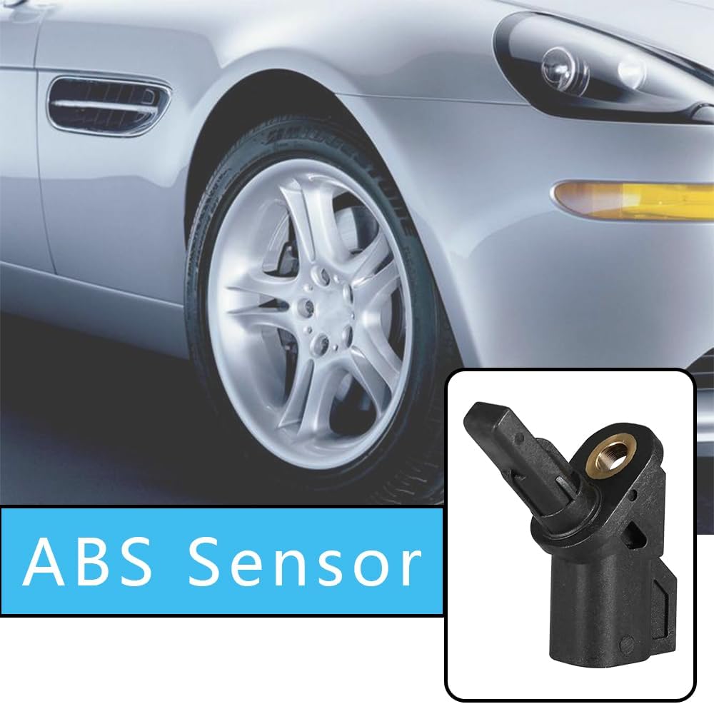 Sensor de velocidad de rueda ABS, sensor de velocidad de rueda de freno antibloqueo ABS delantero compatible con Ford Focus, reemplaza al OEM