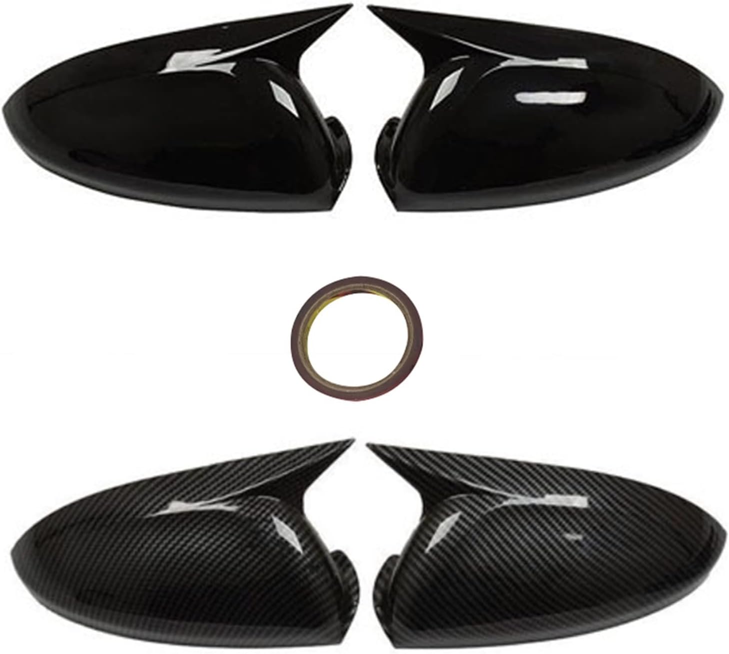 DEBLAN Cubierta de espejo retrovisor para Chevrolet Monza 2019, 2020, 2021, 2022, carcasa para espejo retrovisor, carcasa para puerta lateral (color