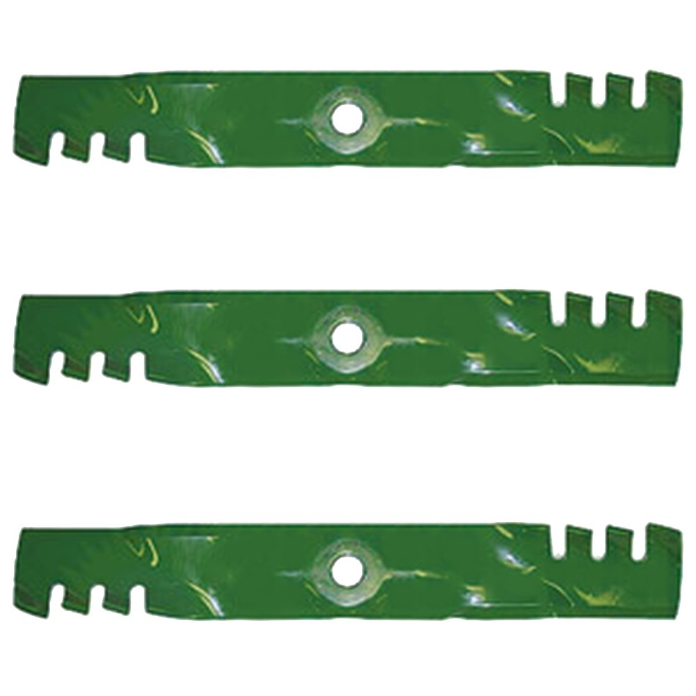 B1PD1054 – Juego de 3 cuchillas para cortacésped John Deere JD, modelos 54C