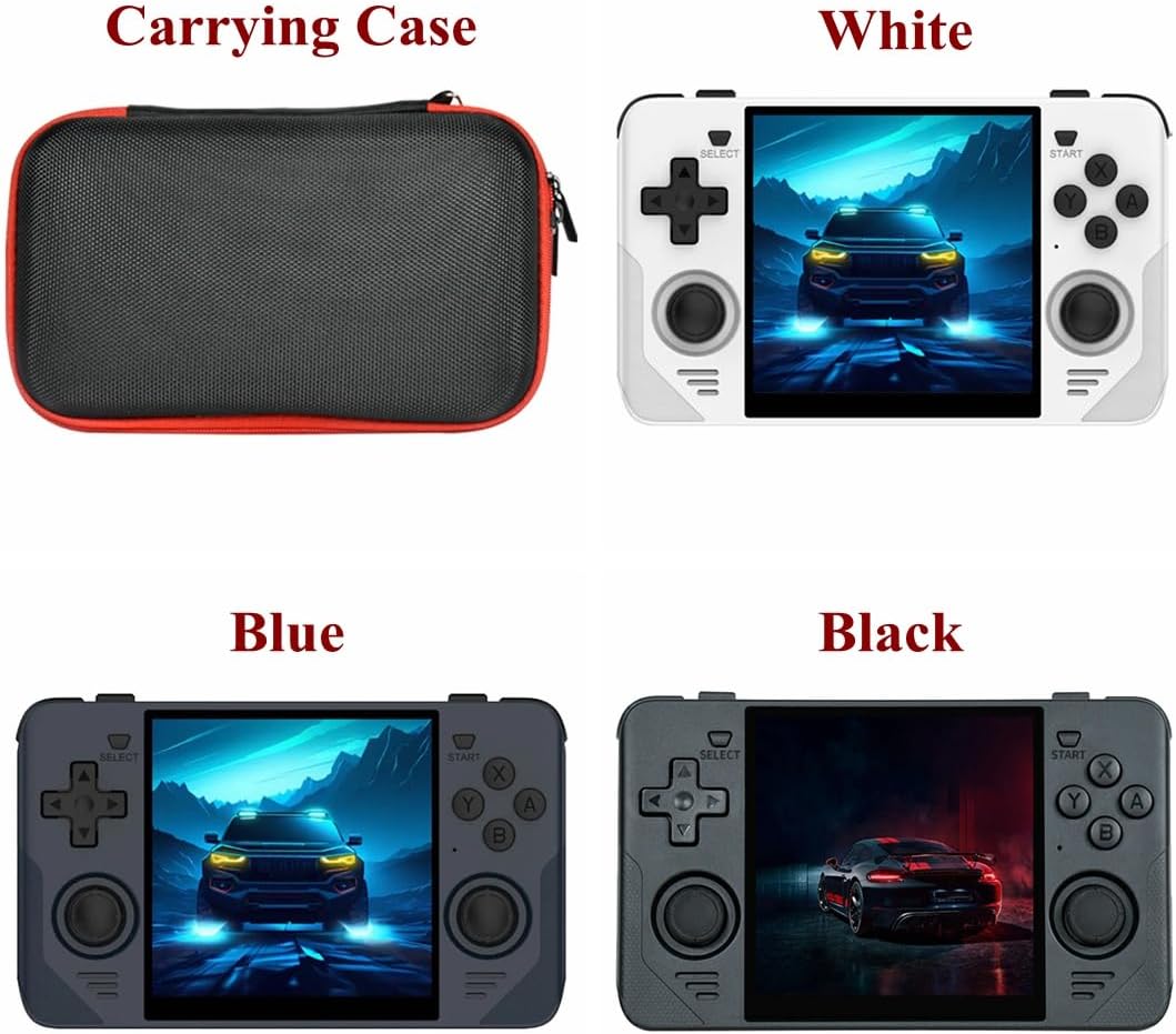 Funda de transporte rígida con protector de pantalla para Powkiddy RGB30
