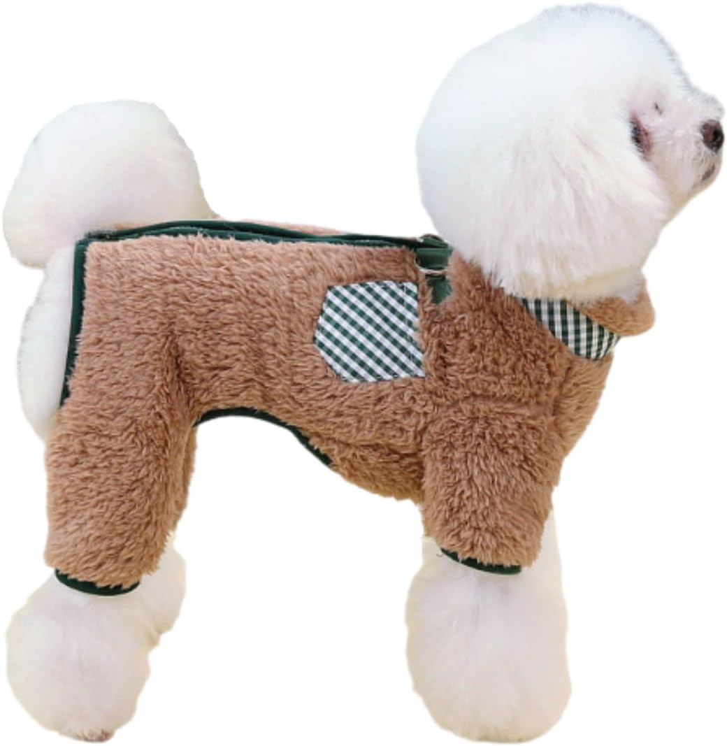 Abrigo de invierno para perro, pijamas de Navidad para cachorros, suéteres para perros, overoles para cachorros, ropa para perros pequeños, trajes