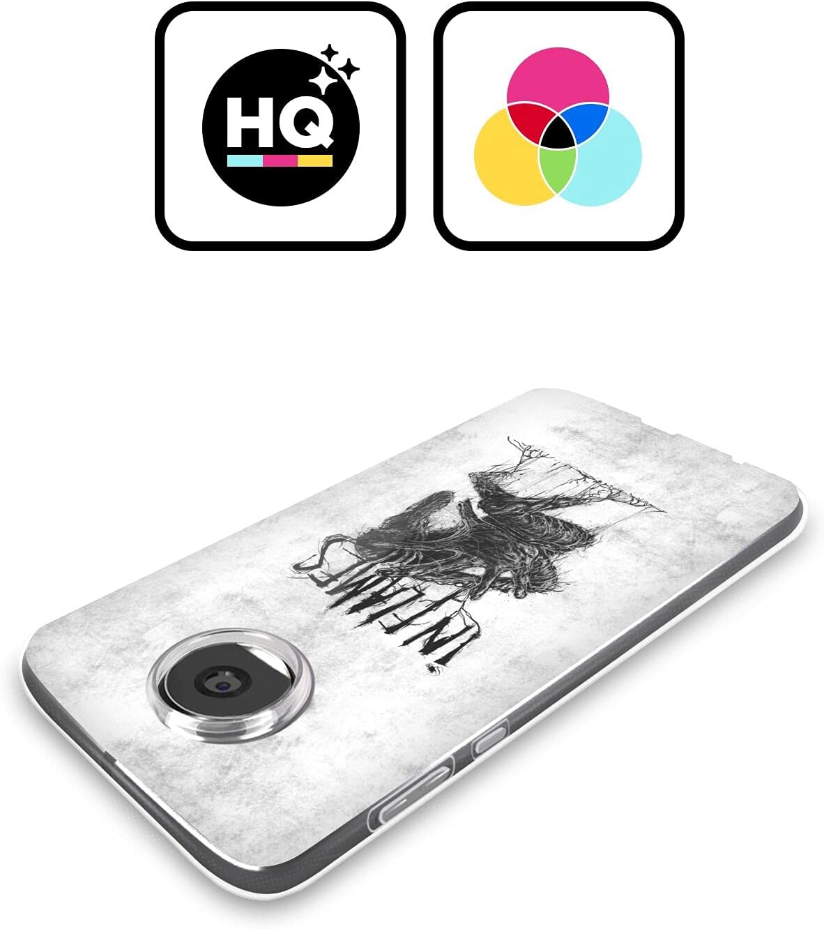 Head Case Designs Officially Licensed in Flames Big Creature Metal Grunge Soft Gel Case Compatible with Motorola Moto G Stylus 5G (2022)