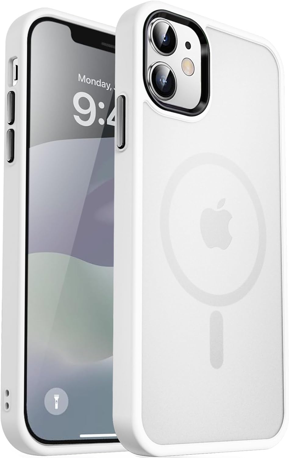 MOCCA Funda magnética fuerte para iPhone 12iPhone 12 Pro, compatible con Magsafe protección contra caídas de grado Mil Funda protectora delgada a