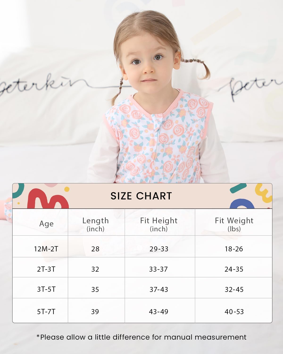 HOMEAL Saco de dormir con piernas, saco de dormir de verano para niños de 2 a 3 años, manta portátil para bebé, saco de dormir para niños pequeños