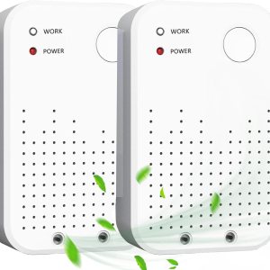 KLVEU 2 purificadores de aire enchufables, ionizador de aire para el hogar, generador de iones negativos, filtro de aire portátil para olor, humo, KLVEU 2 purificadores de aire enchufables, ionizador de aire para el hogar, generador de iones negativos, filtro de aire portátil para olor, humo,