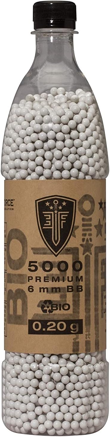 Bolitas de Elite Force para pistolas de BB para airsoft, biodegradables