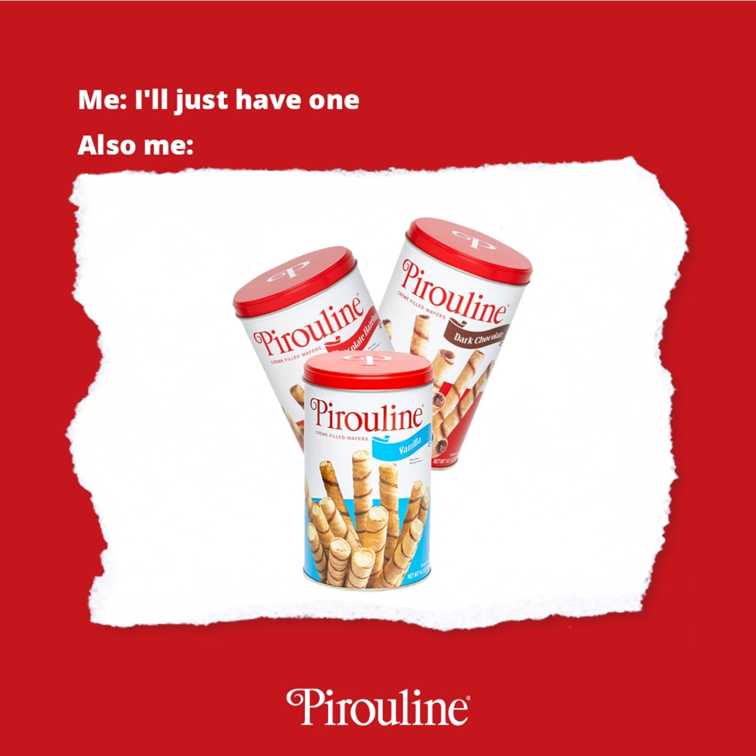 Pirouline Obleas enrolladas  Avellana de chocolate  Palitos de oblea enrollados, obleas rellenas de crema, galletas enrolladas para café, té,