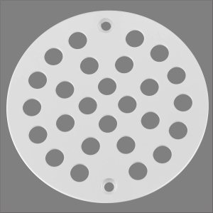 Colador de ducha atornillado de 4 pulgadas Tapa de drenaje Colador de piso de repuesto (blanco) Colador de ducha atornillado de 4 pulgadas Tapa de drenaje Colador de piso de repuesto (blanco)