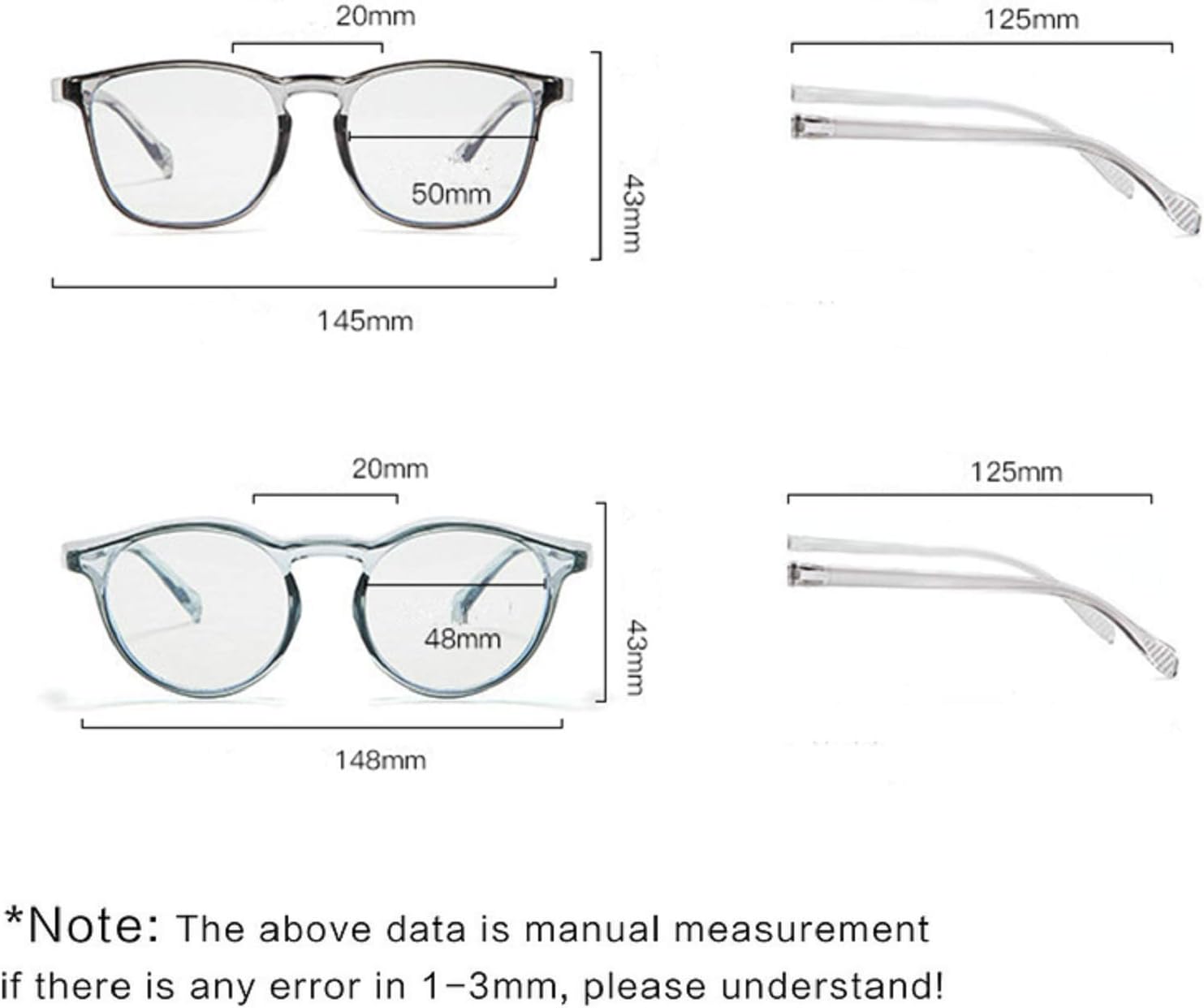 Anteojos de seguridad que no se empañan, con protección UV400, lentes con bloqueo de luz azul para hombres y mujeres, anteojos transparentes