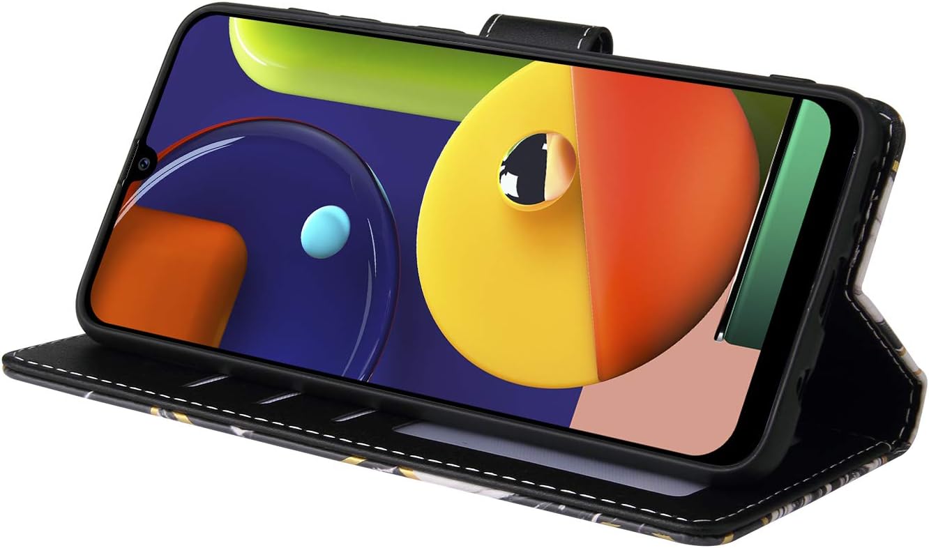 Asuwish Compatible con Xiaomi Redmi 9A Redme 9i Funda tipo cartera y protector de pantalla de vidrio templado, soporte de cuero con tapa para
