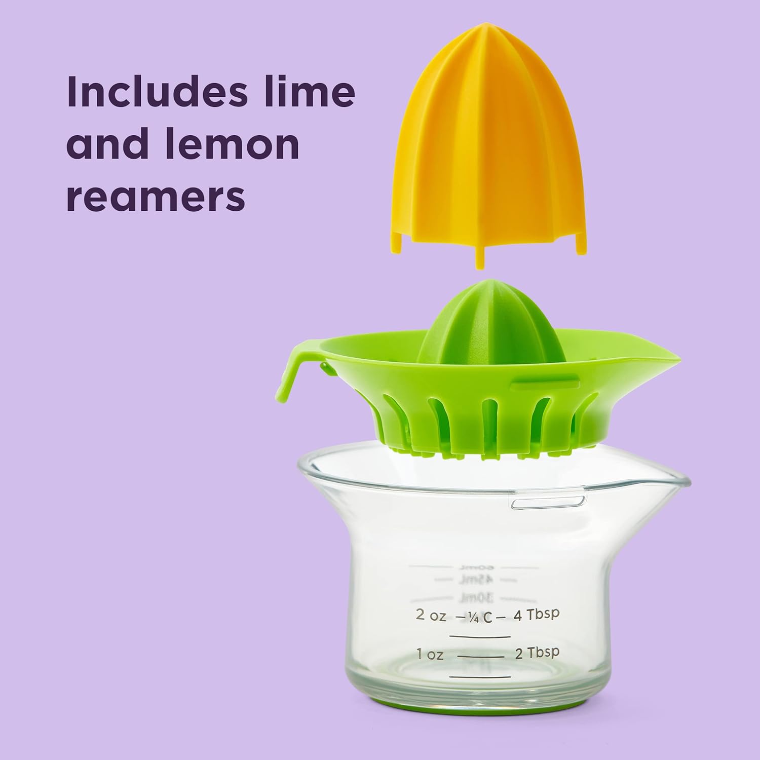 Chef’n Juicster Mini exprimidor de cítricos, tamaño único, limónArugala