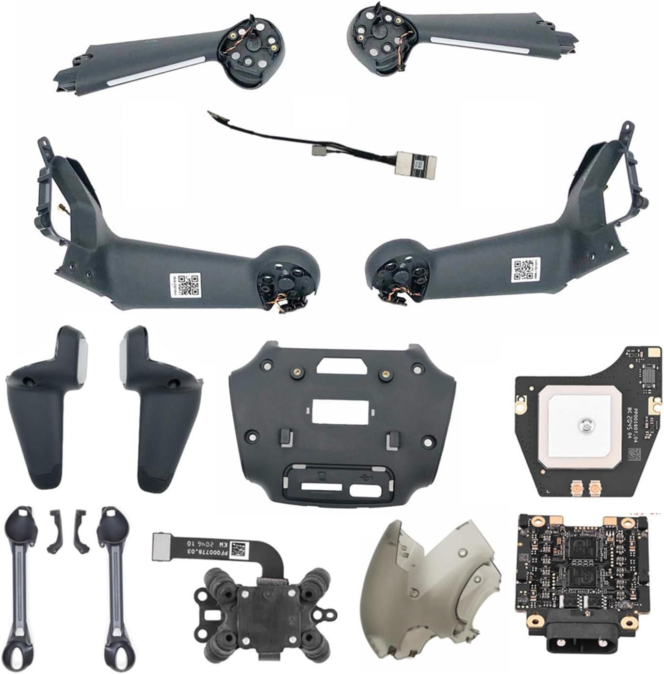 Drone Replacement Repair Parts for D-JI F-PV Top Cover Gimbal Signal Cable Arm Motor Landing Gear Bottom Frame GPS ESC (Color  ESC Module)