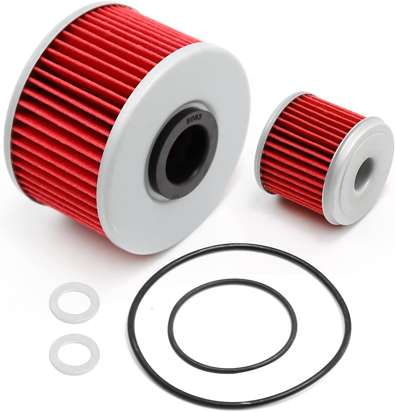 Anxingo 15412-HP7-A01 Filtro de aceite con juntas tóricas de repuesto para Honda Pioneer 1000 SXS1000 M3 M5 2016-2020 Reemplazar el número de pieza