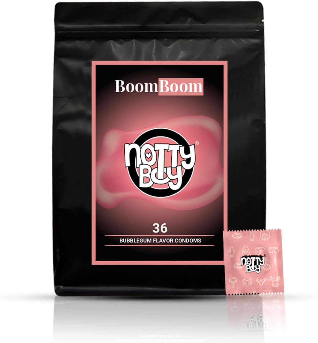 Preservativos extra finos con sabor a chicle para hombre, 36 unidades