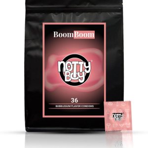 Preservativos extra finos con sabor a chicle para hombre, 36 unidades Preservativos extra finos con sabor a chicle para hombre, 36 unidades