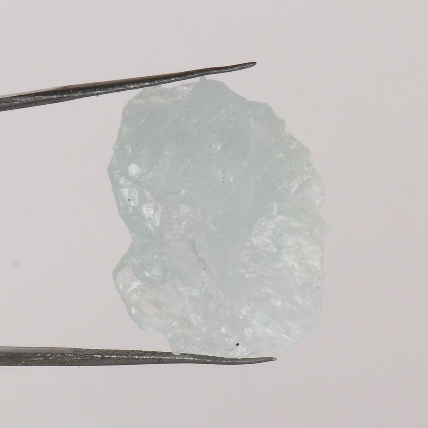 GEMHUB 24.4 CT Natural Reiki Healing Rough Aqua Sky Aquamarine Gemstone for Crystal Therapy, Chakra Balancing, Meditation, Tumbling