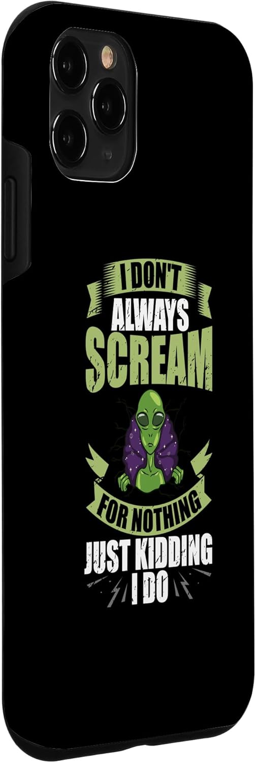 iPhone 11 Pro Alien Movies Funny Documentaries UFOs Space Case