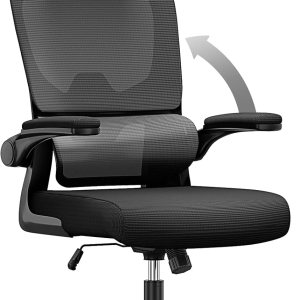 naspaluro Silla de oficina ergonómica, silla de computadora con respaldo alto y soporte lumbar elástico adaptativo, altura ajustable, reposacabezas naspaluro Silla de oficina ergonómica, silla de computadora con respaldo alto y soporte lumbar elástico adaptativo, altura ajustable, reposacabezas