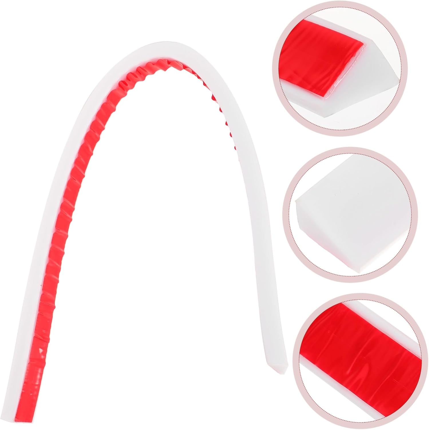 DOITOOL Protector contra salpicaduras de bañera para mantener el agua en la ducha, umbral de agua para baño, puerta de piso, barrera de agua,