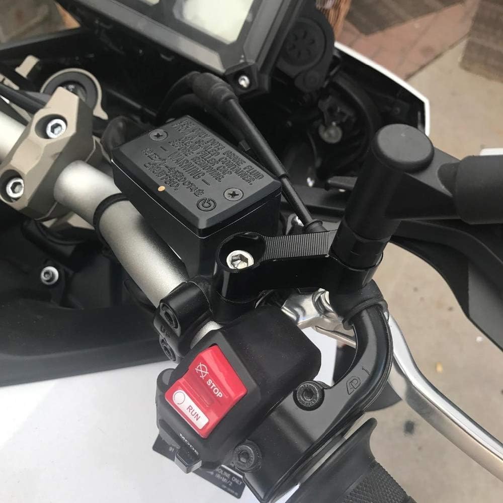 Espejo de bicicleta para motocicleta, elevadores, extensores, adaptadores universales para espejo retrovisor, adaptador de espejo lateral CNC de