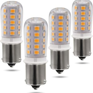 KAKEMONO BA15S – Bombillas LED de 12 V para interiores de caravana, 1156 1141 P21W S8 SC, base de contacto único de bayoneta, para luces de remolque KAKEMONO BA15S – Bombillas LED de 12 V para interiores de caravana, 1156 1141 P21W S8 SC, base de contacto único de bayoneta, para luces de remolque