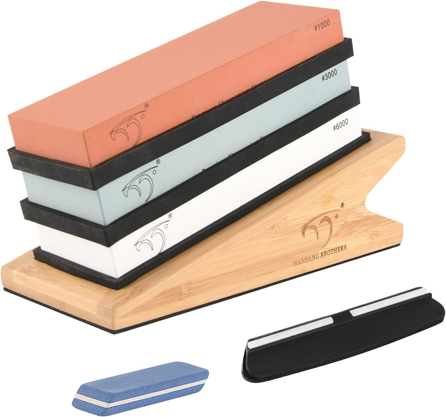 NB-MDS007-new NANFANG BROTHERS Sharpening Stone, kit profesional de afilado de cuchillos de piedra de afilar, piedra de afilar de grano 1000