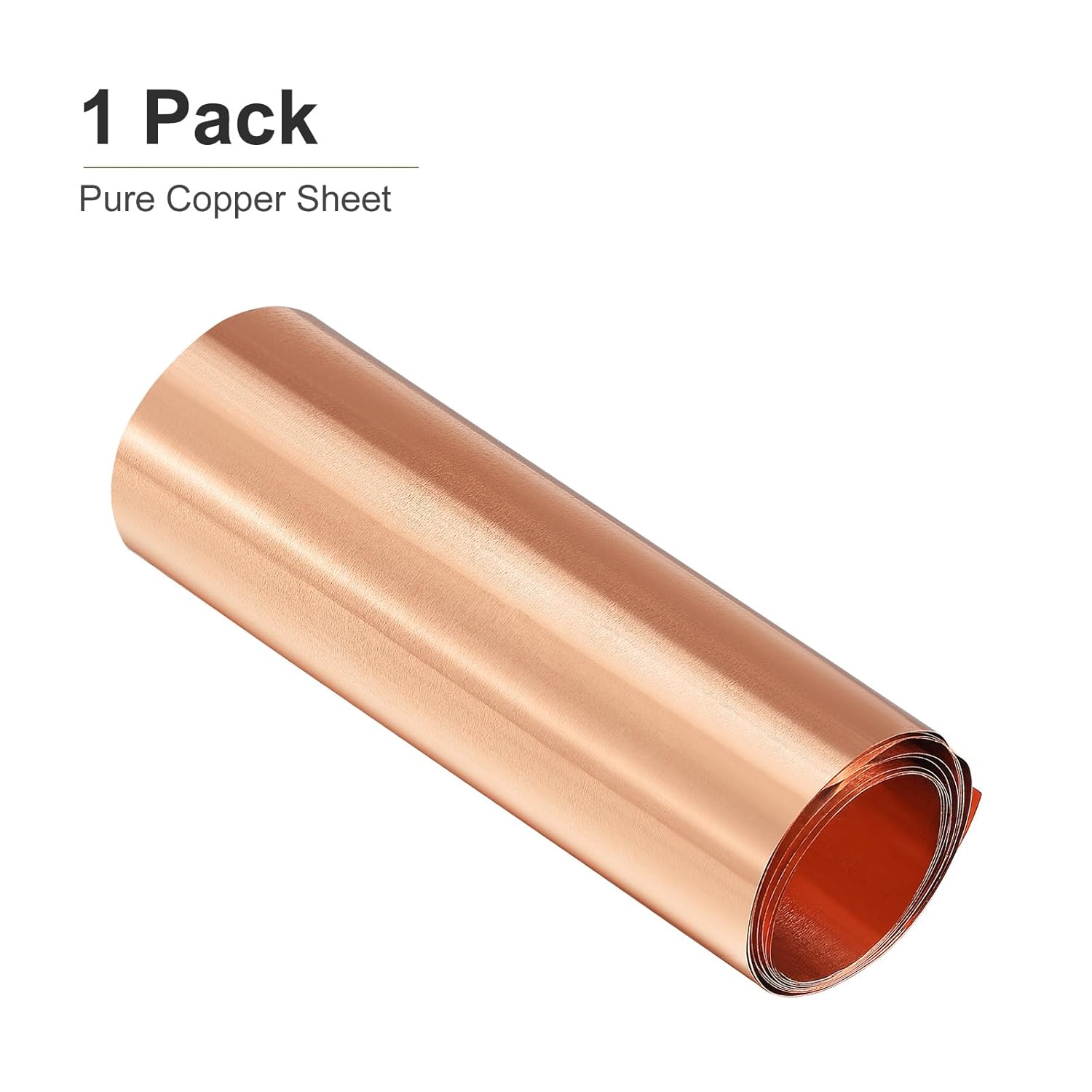 DTGN Hojas de cobre puro de 39.370 x 3.937 x 0.000 in (LxWxT) – 1 paquete – Buenas para hacer piezas de maquinaria – placas de cobre de metal