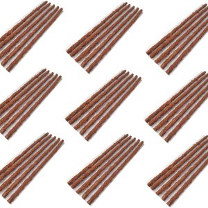 VICASKY 30 piezas de neumáticos planos de pinchazos de motocicleta tira de goma para neumáticos de reparación de neumáticos de automóvil, selladores VICASKY 30 piezas de neumáticos planos de pinchazos de motocicleta tira de goma para neumáticos de reparación de neumáticos de automóvil, selladores